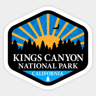 Kings Canyon National Park California Sticker